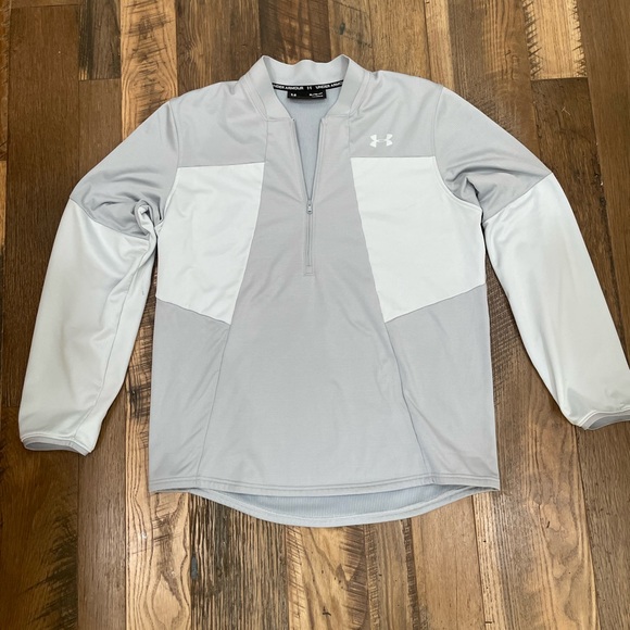 Under Armour Cold Gear pull over jacket men XL - Picture 1 of 5